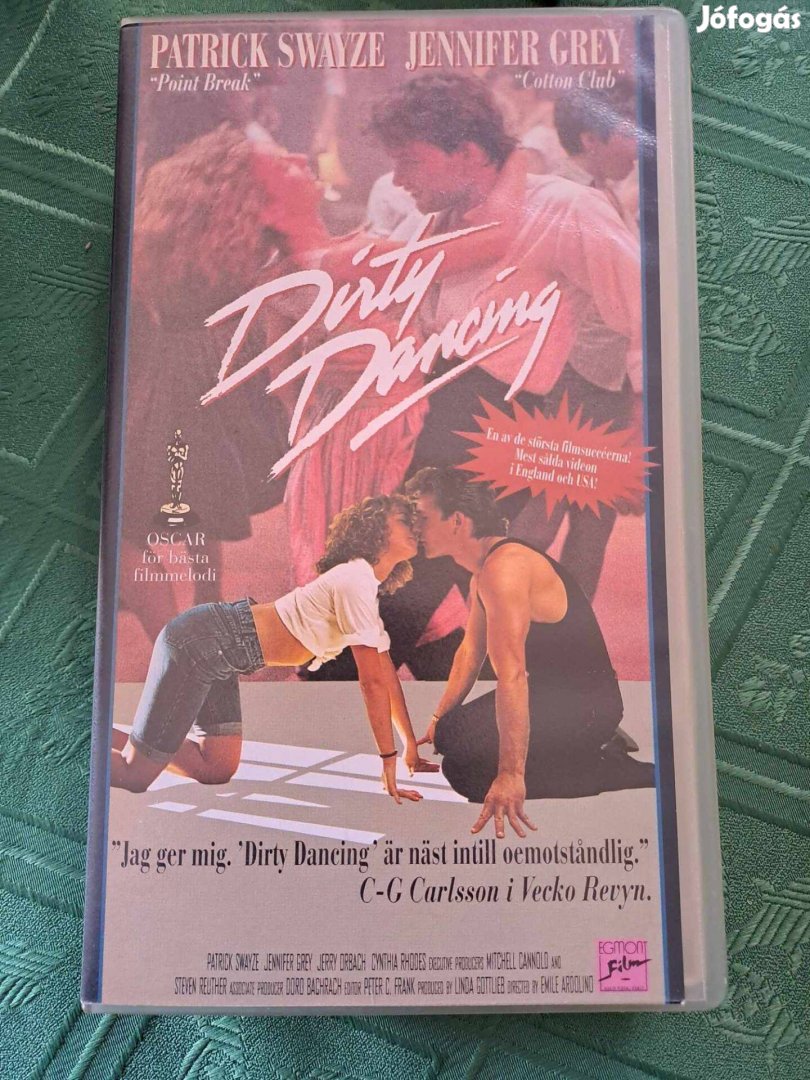 Dirty Dancing VHS - svéd kiadvány
