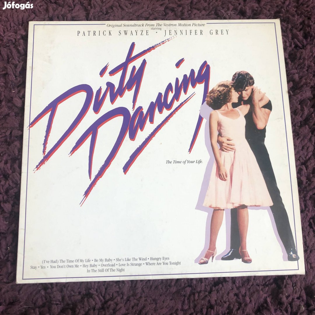 Dirty Dancing filmzene LP, bakelit lemez