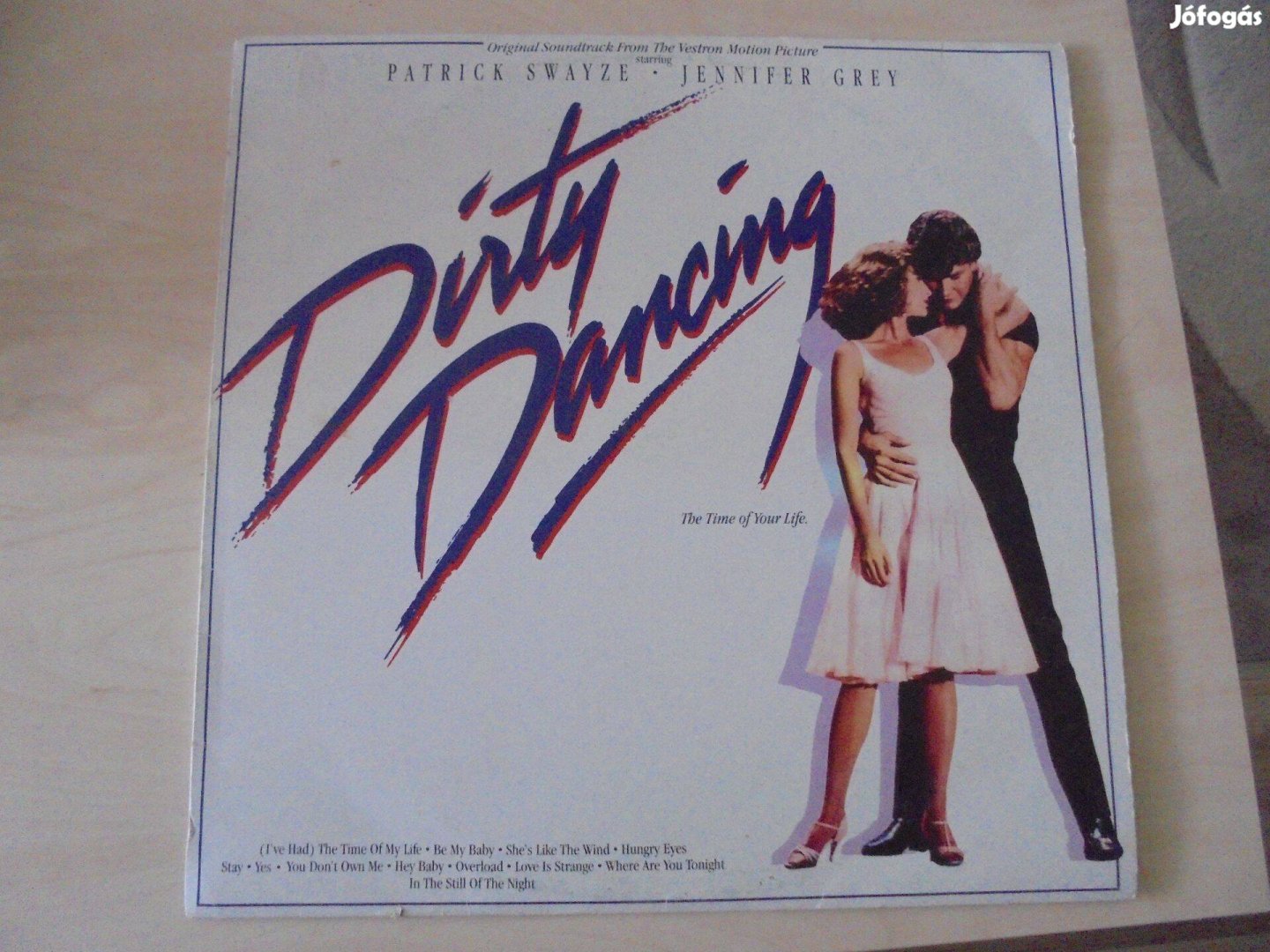Dirty Dancing retro bakelit nagylemez LP 1987