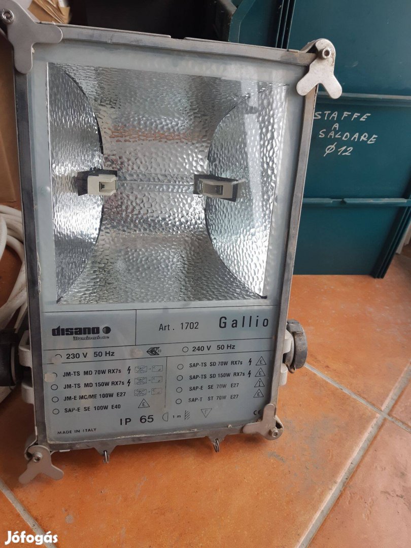 Disano fényvető 230V 50Hz 70Watt