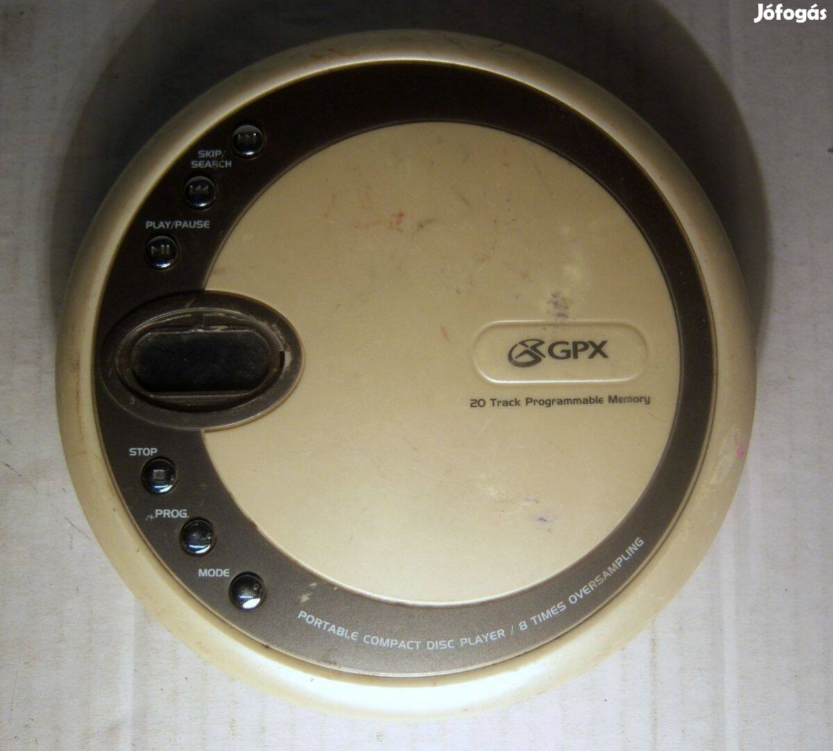 Discman Gpx CDP2104 (2004) rendben működik (hiányos)