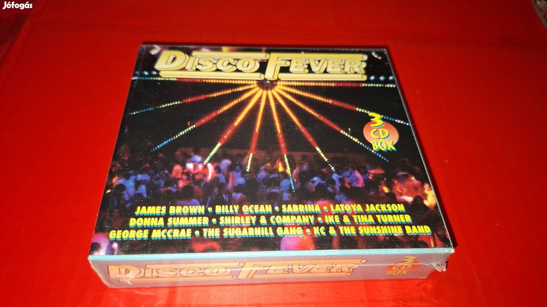 Disco Fever 3 × Cd Válogatás Új 1995 Soul Funk Disco