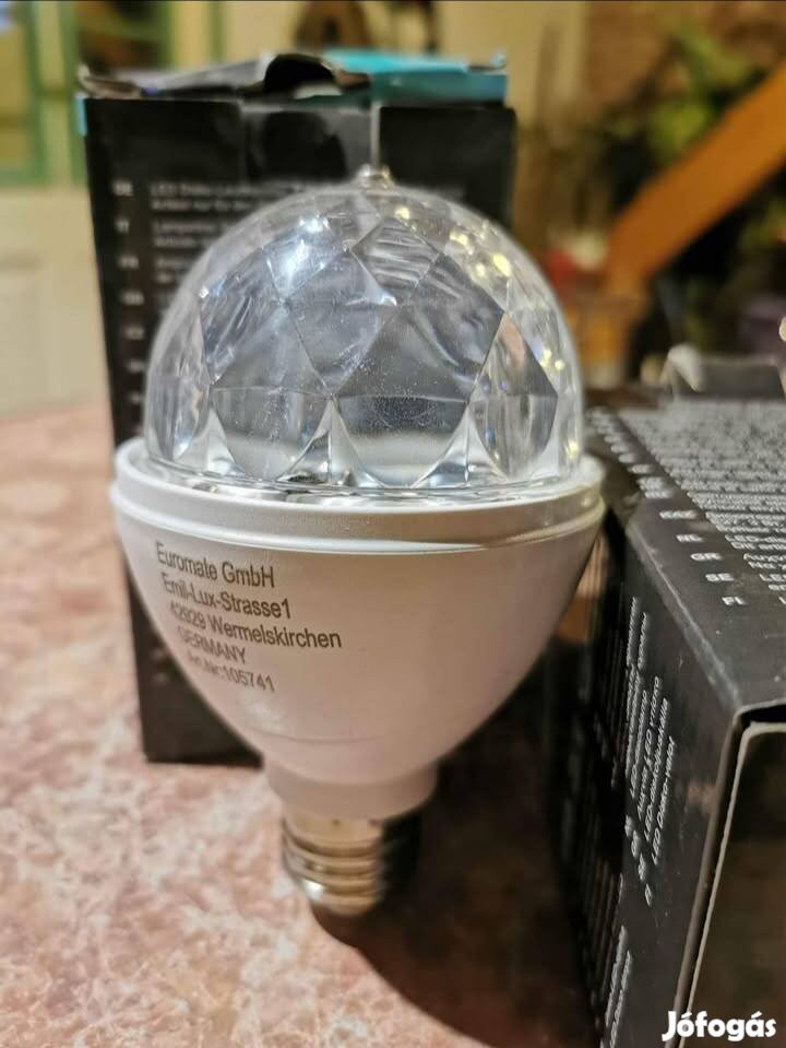 Disco LED lámpa 