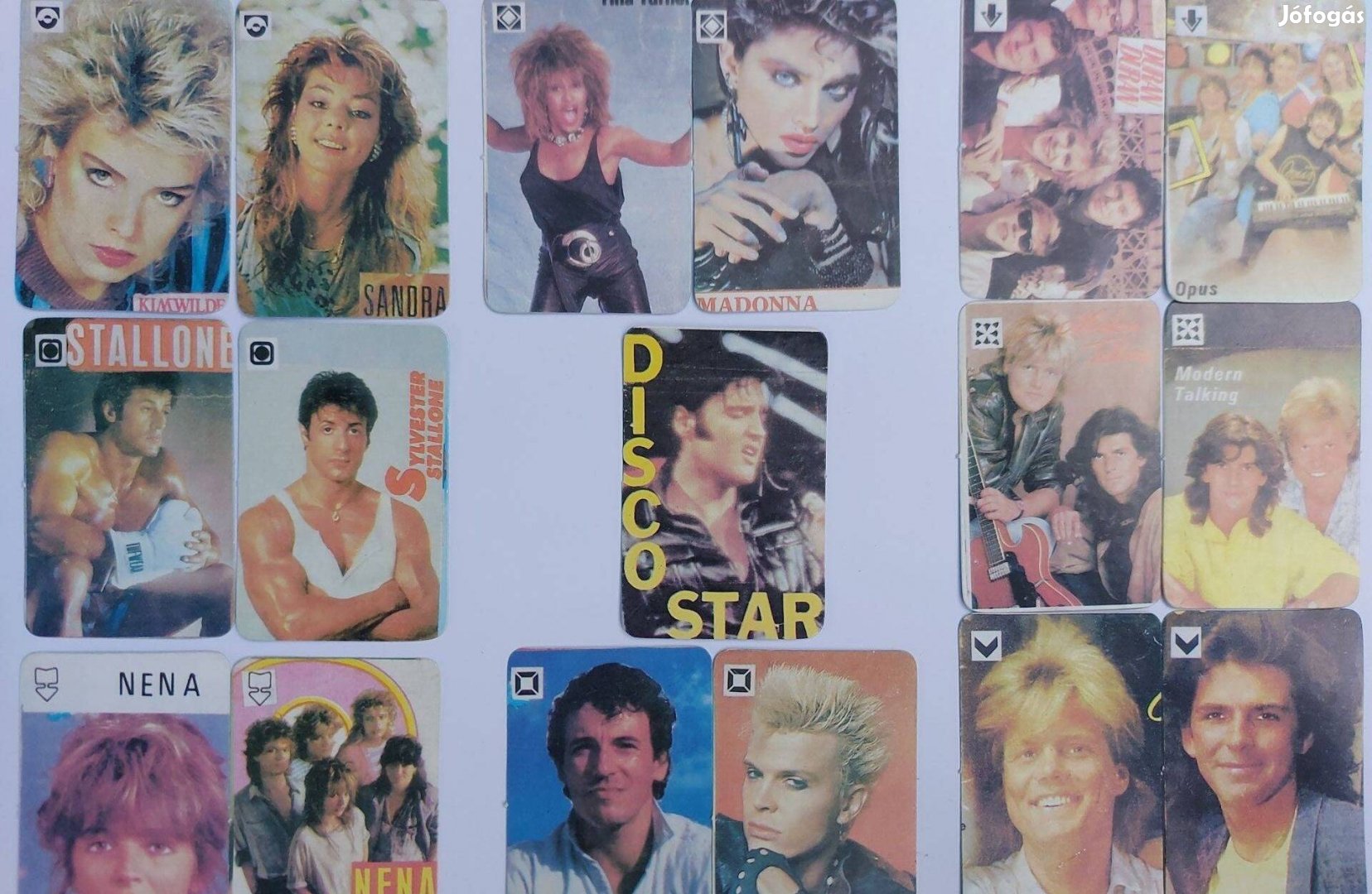 Disco Star retró super mini kártyajáték Fekete Péter memória