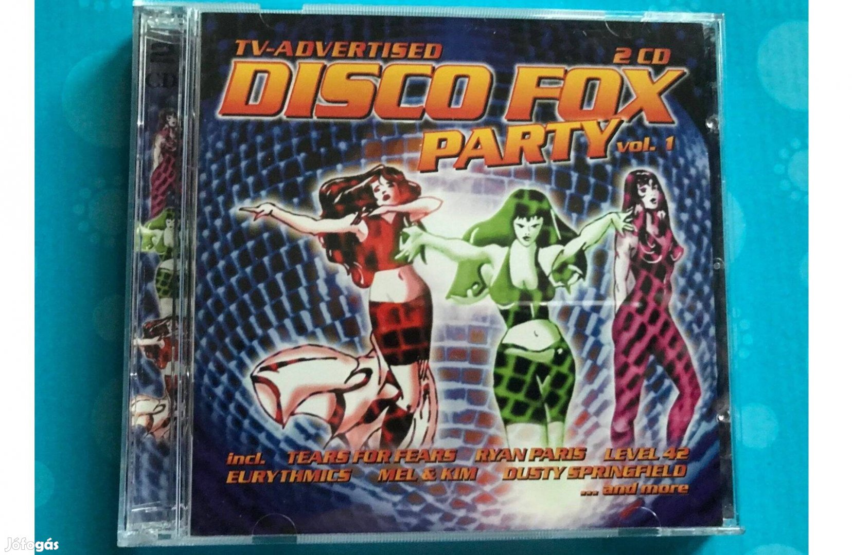 Disco fox party vol.1. CD dupla CD (Zyx Music) új, Posta megoldható