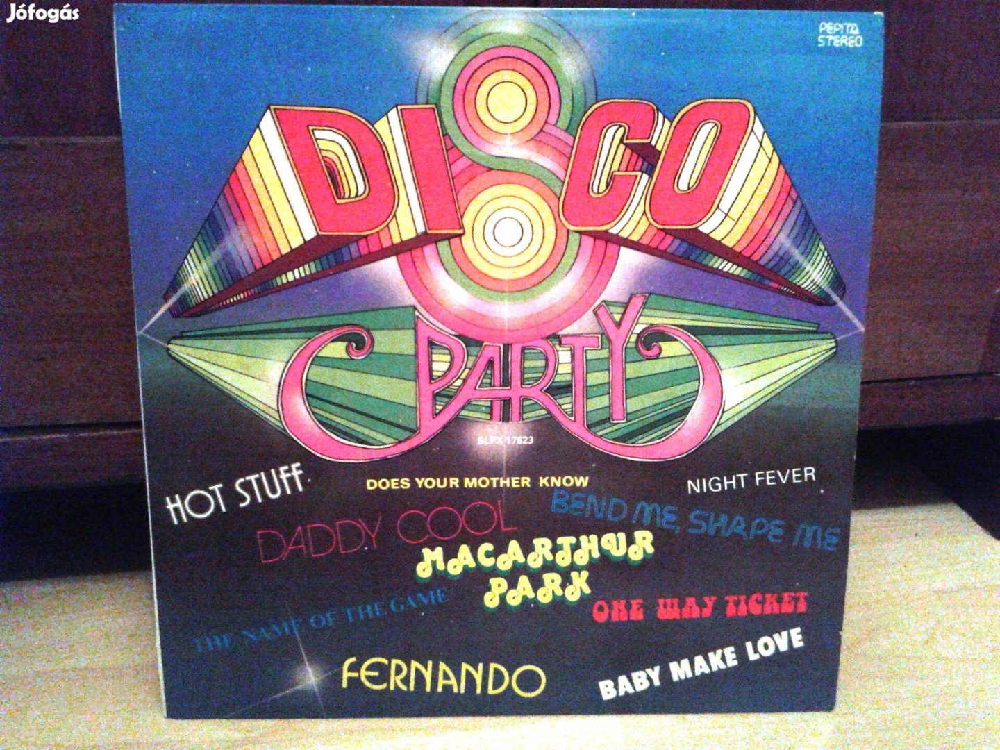 Disco party bakelit nagylemezek 1, 2