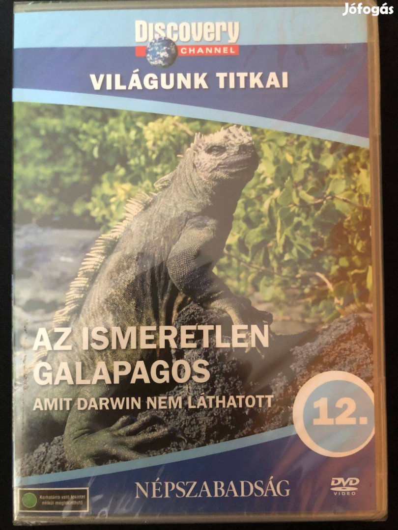 Discovery Channel Világunk titkai 12. Az ismeretlen Galapagos DVD