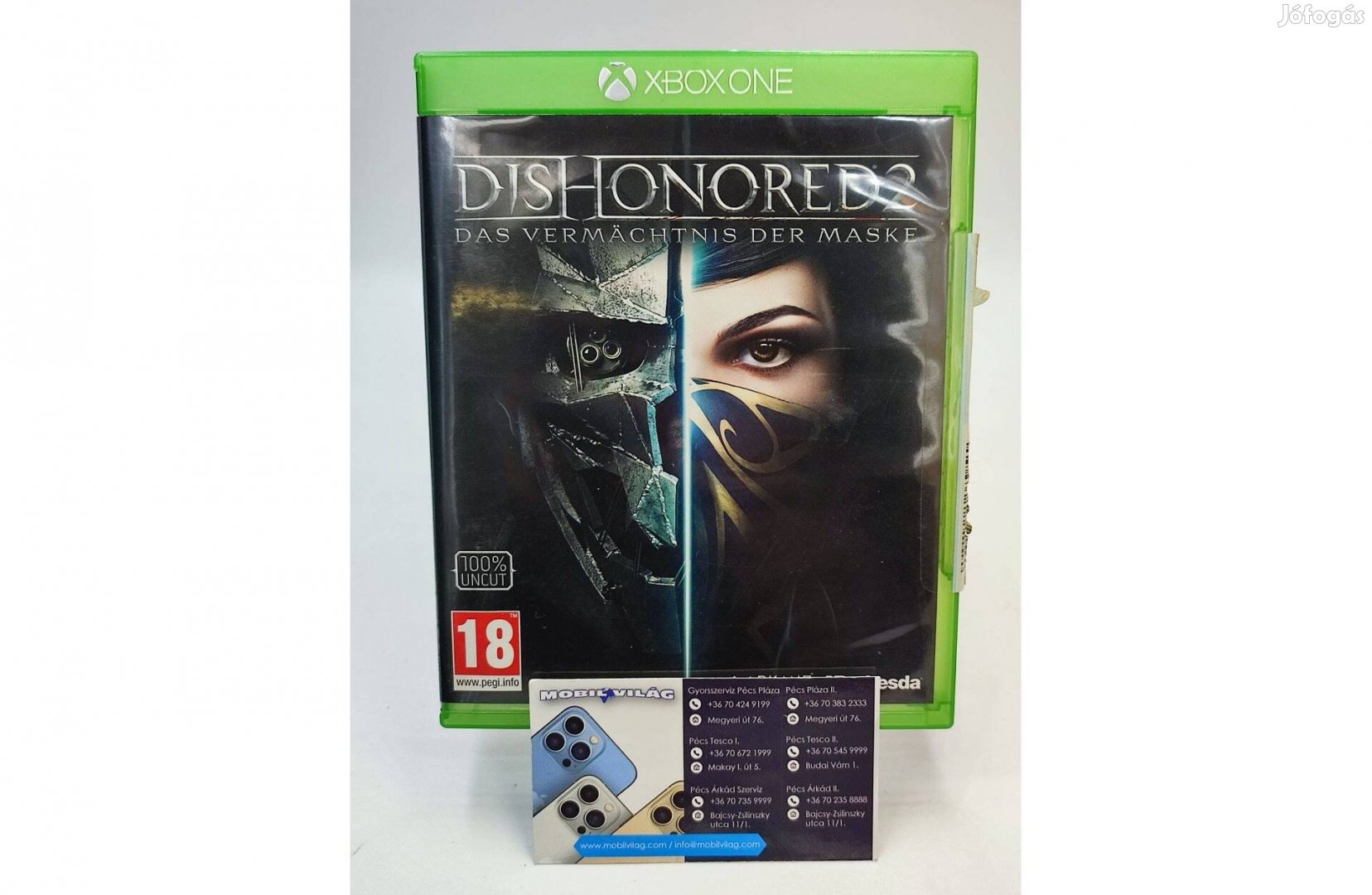 Dishonored 2 Xbox One Garanciával #konzl1921