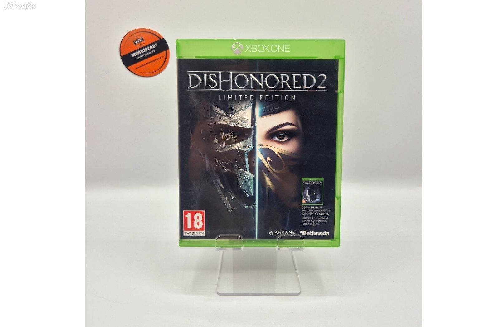 Dishonored 2 - Xbox One játék, használt, Akciós