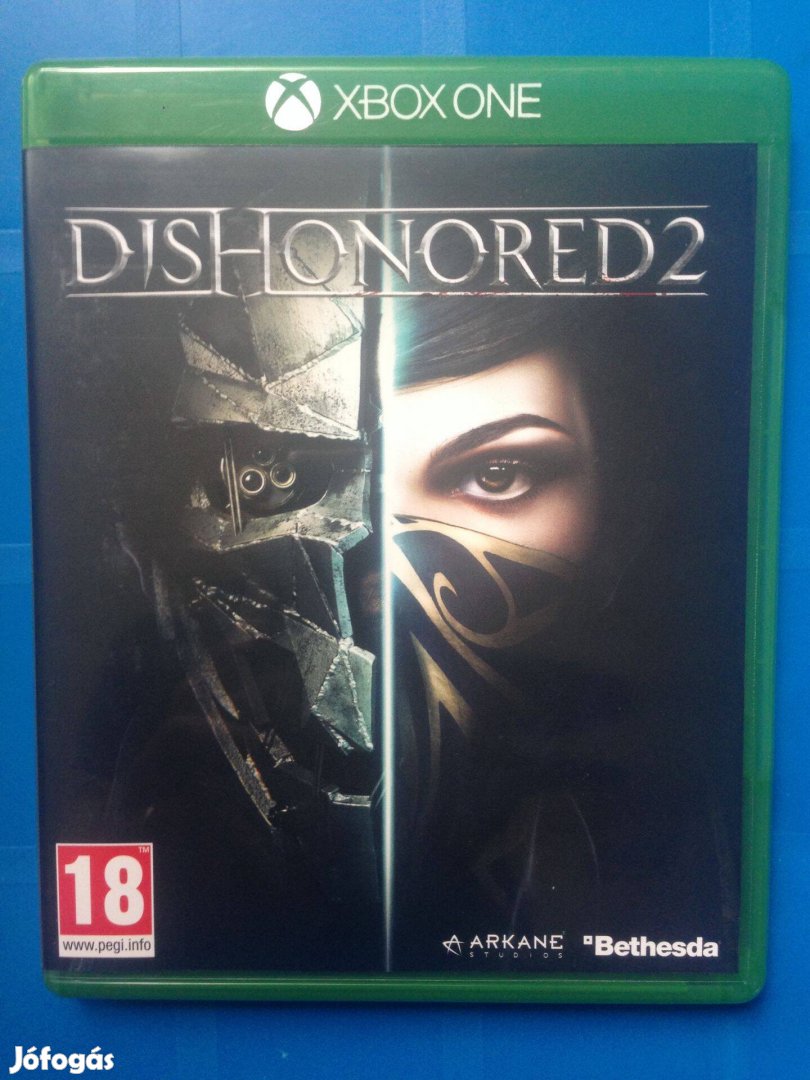 Dishonored 2 xbox one-series x játék,eladó-csere"
