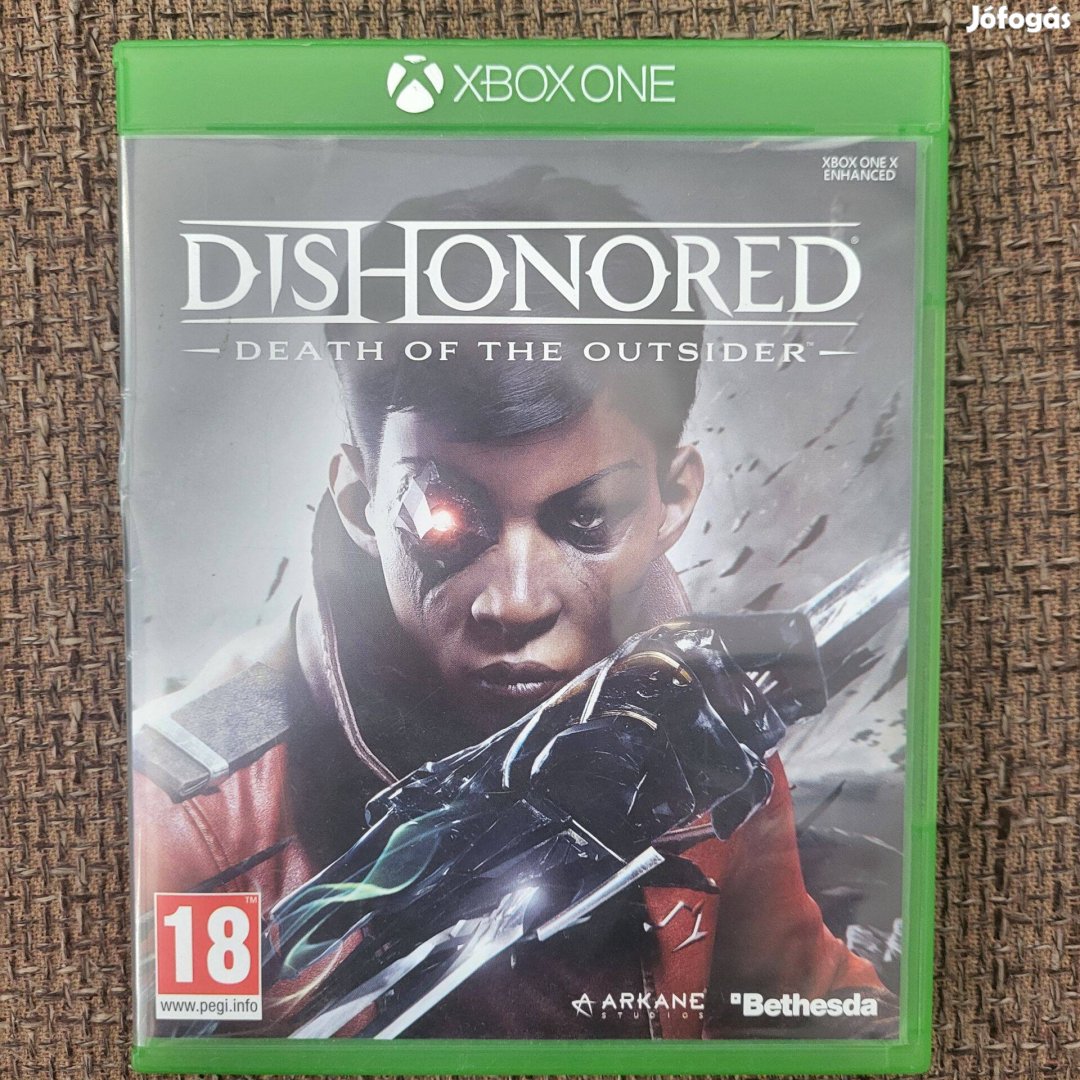 Dishonored Death OF The Outsider xbox one-series x játék,eladó-csere"