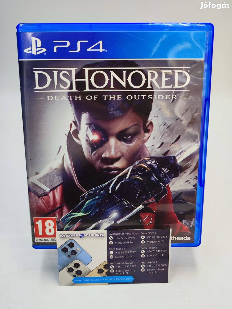 Dishonored Death of The Outsider PS4 Garanciával #konzl0505