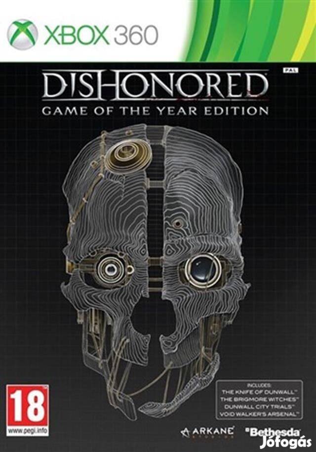 Dishonored - GOTY (18) Xbox 360 játék