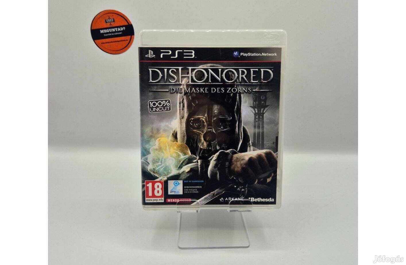 Dishonored - PS3 játék, használt