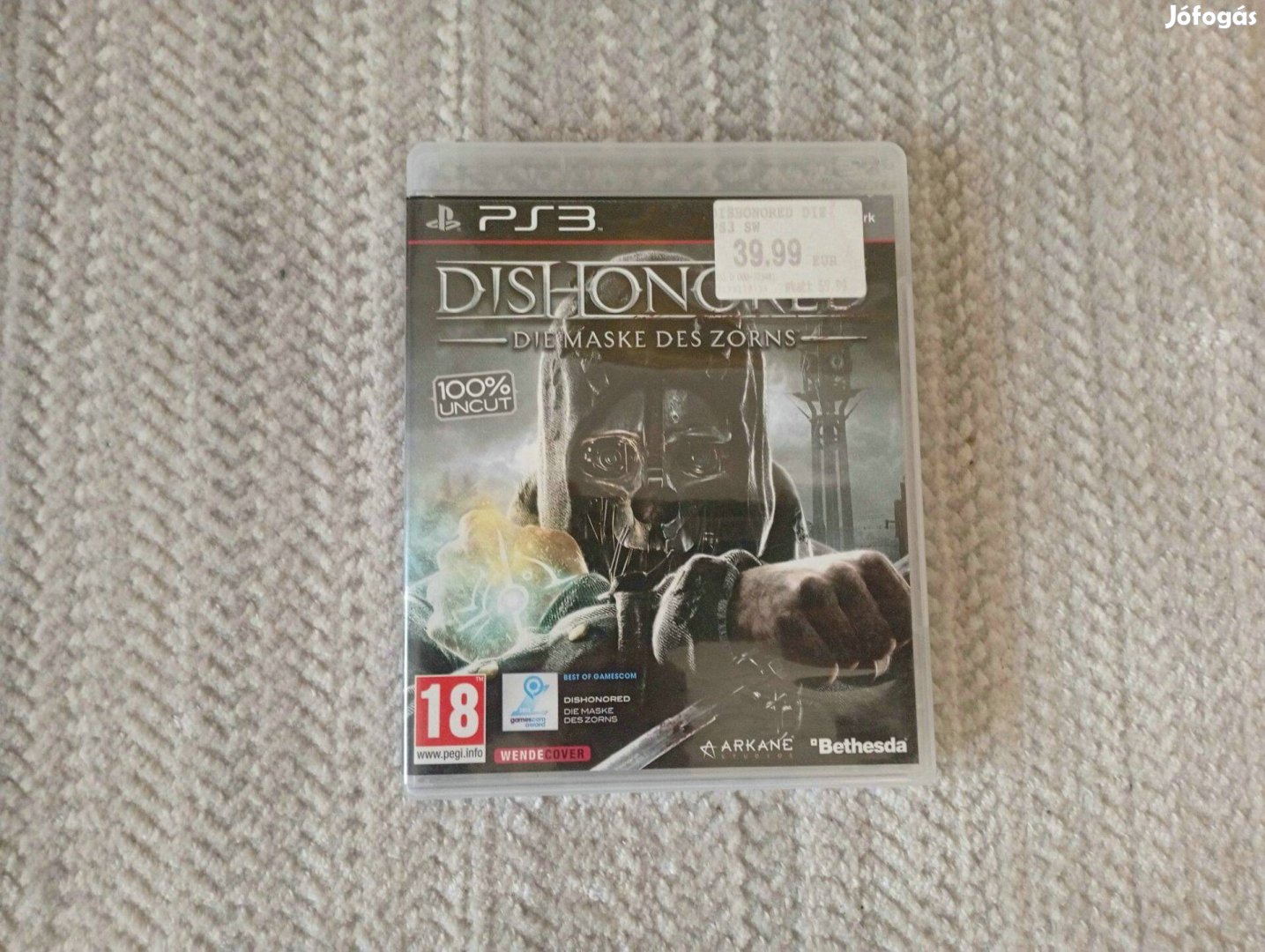 Dishonored eredeti PS3 playstation 3 játék