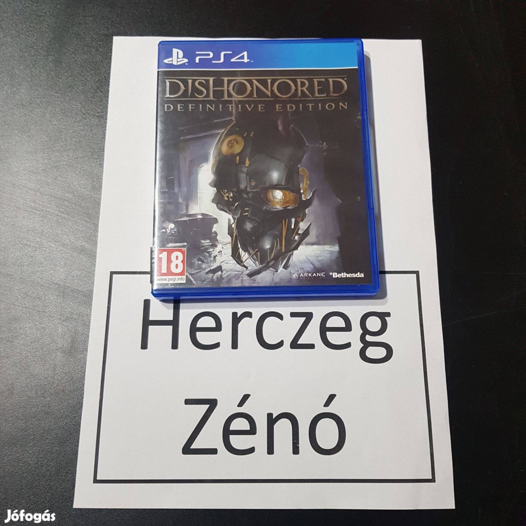 Dishonored ps4 játék