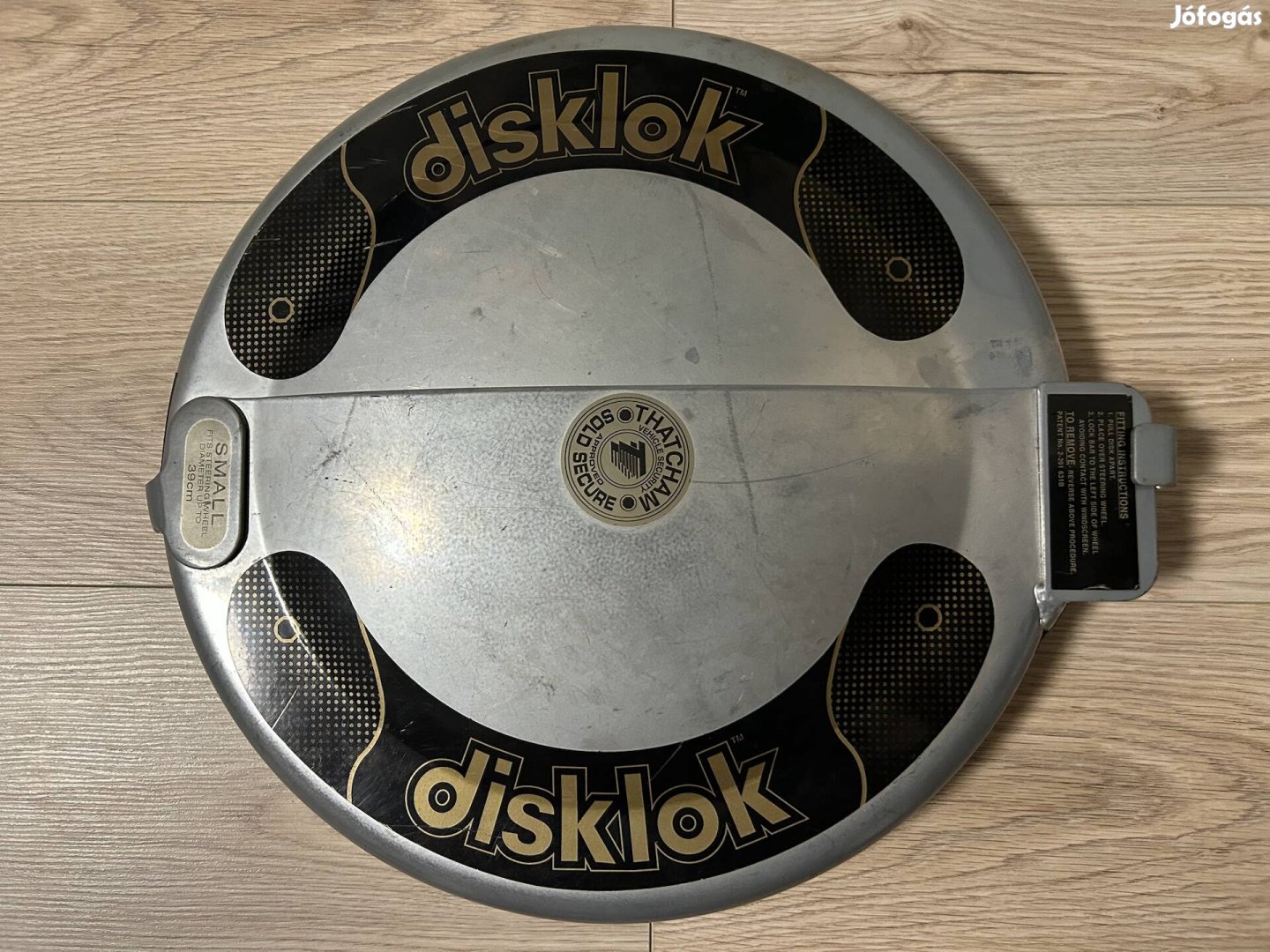 Disklok kormányzár