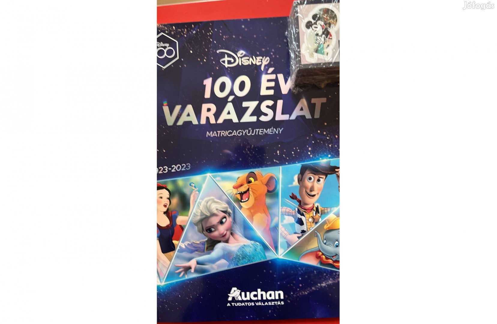 Disney 100 év varázslat üres album nem beragasztott teljes