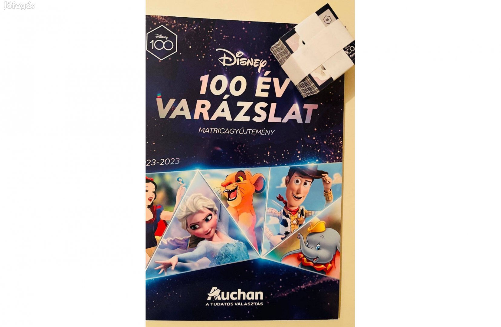 Disney 100 nem beragasztott teljes matricasorral