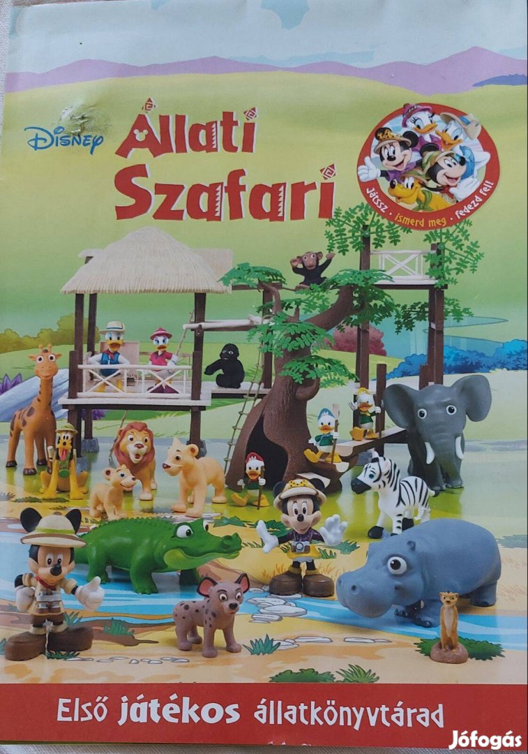 Disney Állati Szafari könyvsorozat