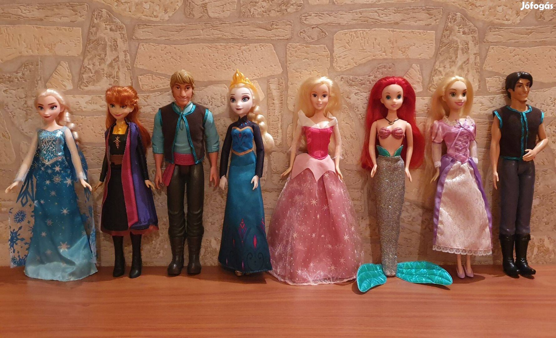 Disney Ariel, Csipkerózsika, Aranyhaj és Flynn, Jégvarázs barbie babák