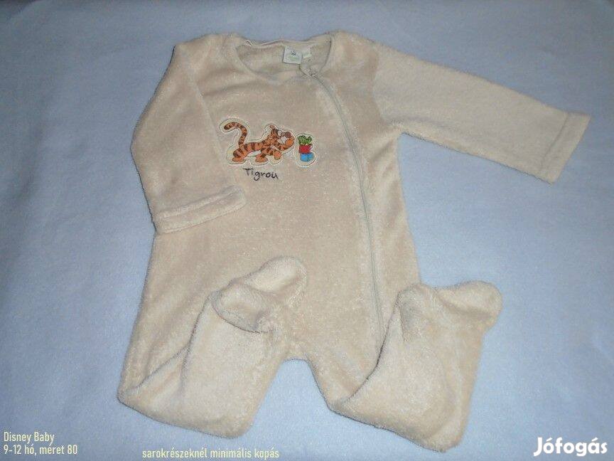 Disney Baby Tigris mintás (Micimackó) rugdalózó 9-12 hó (méret 80)