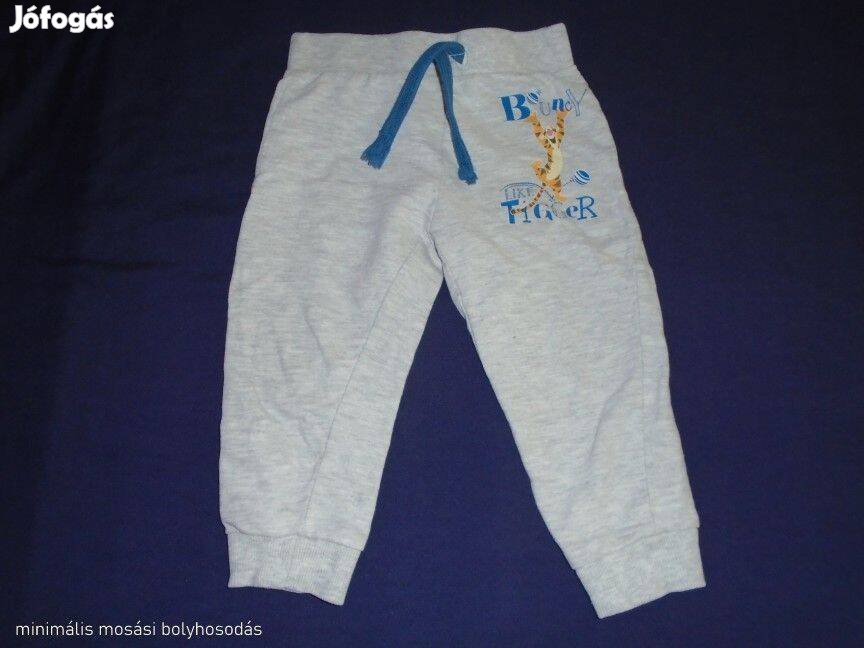 Disney Baby Tigris mintás jogger nadrág 9-12 hó (méret 80)