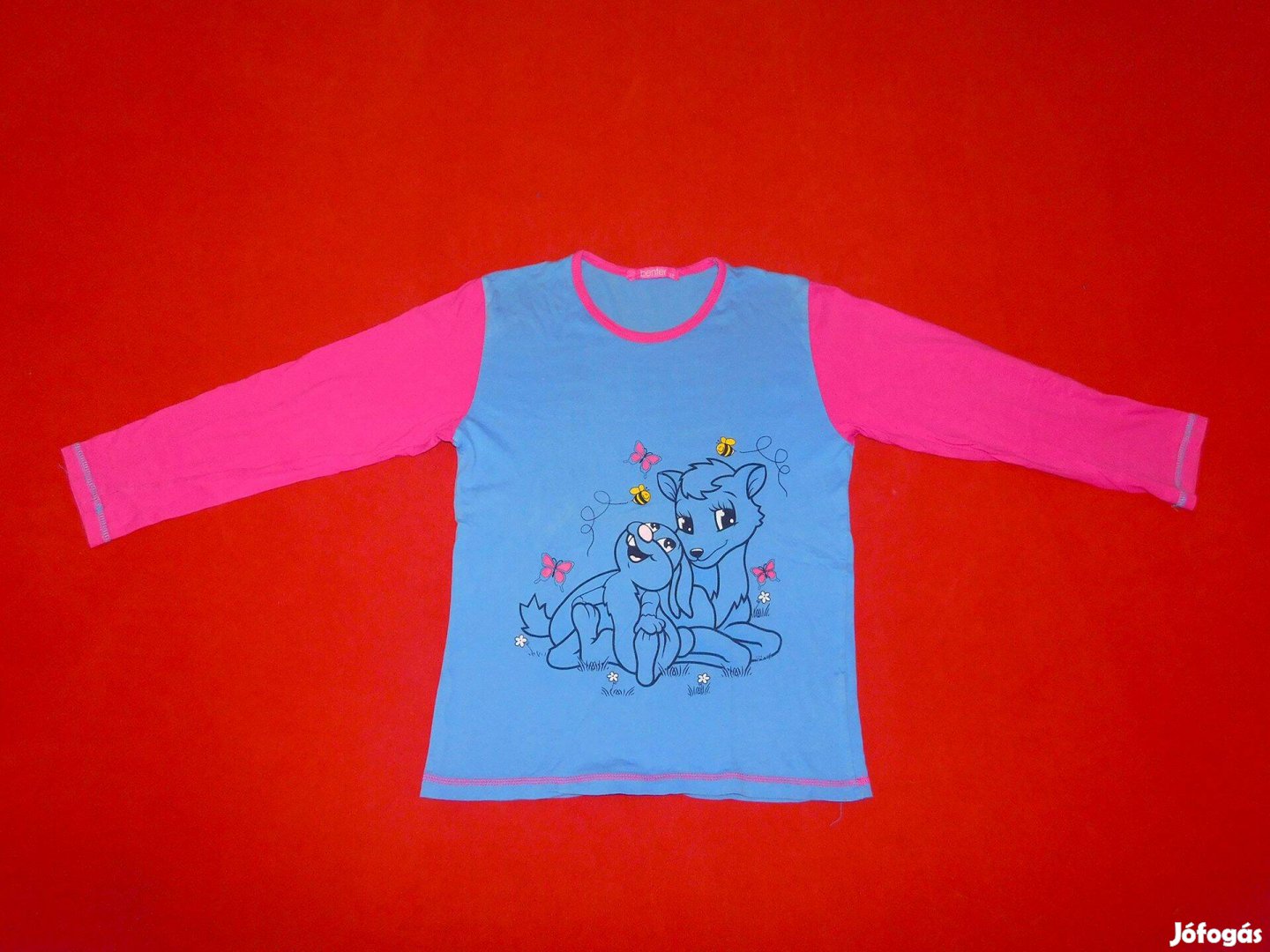 Disney Bambi figurás pizsamafelső, 152-es, 12-13 évesre