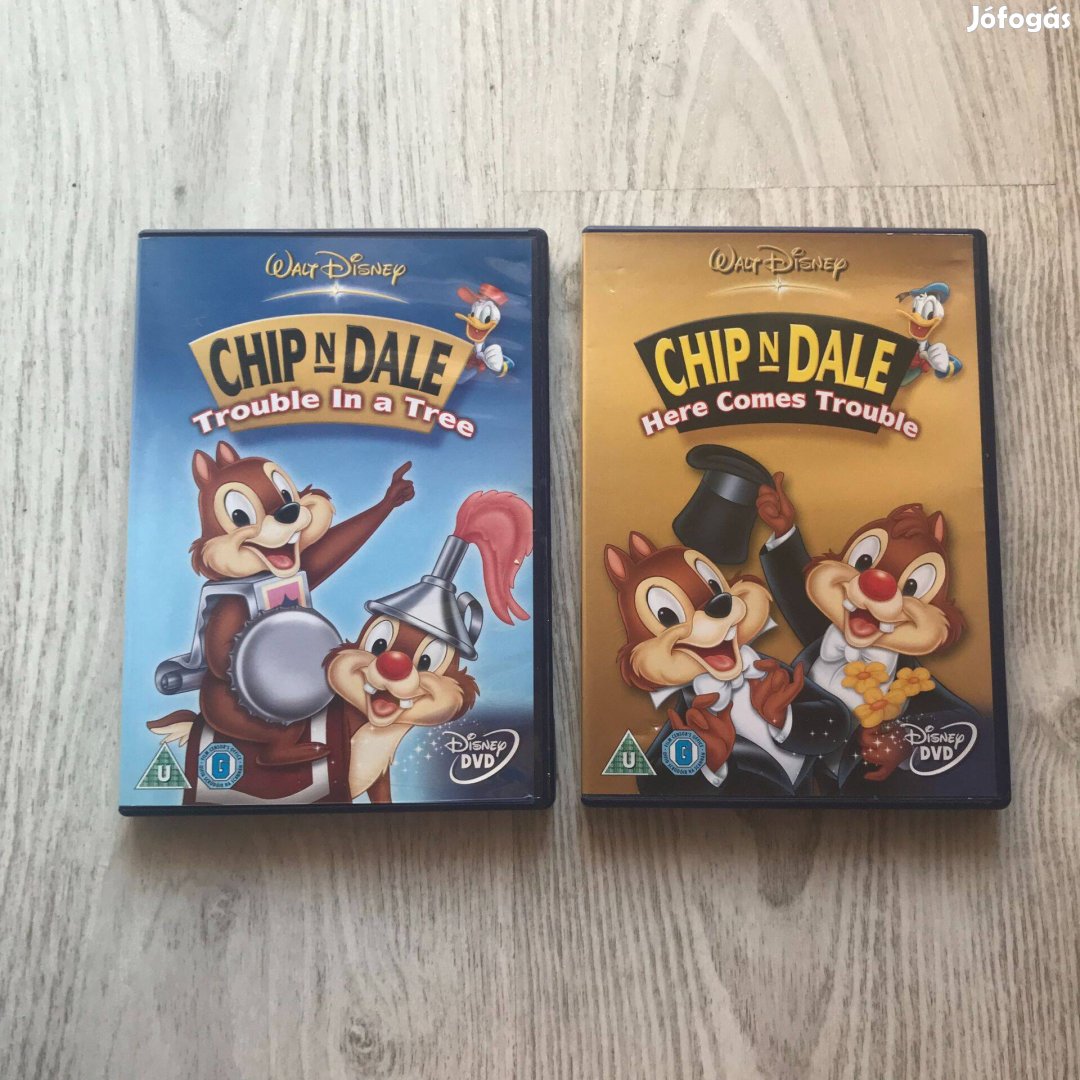 Disney Chip N Dale DVD-k