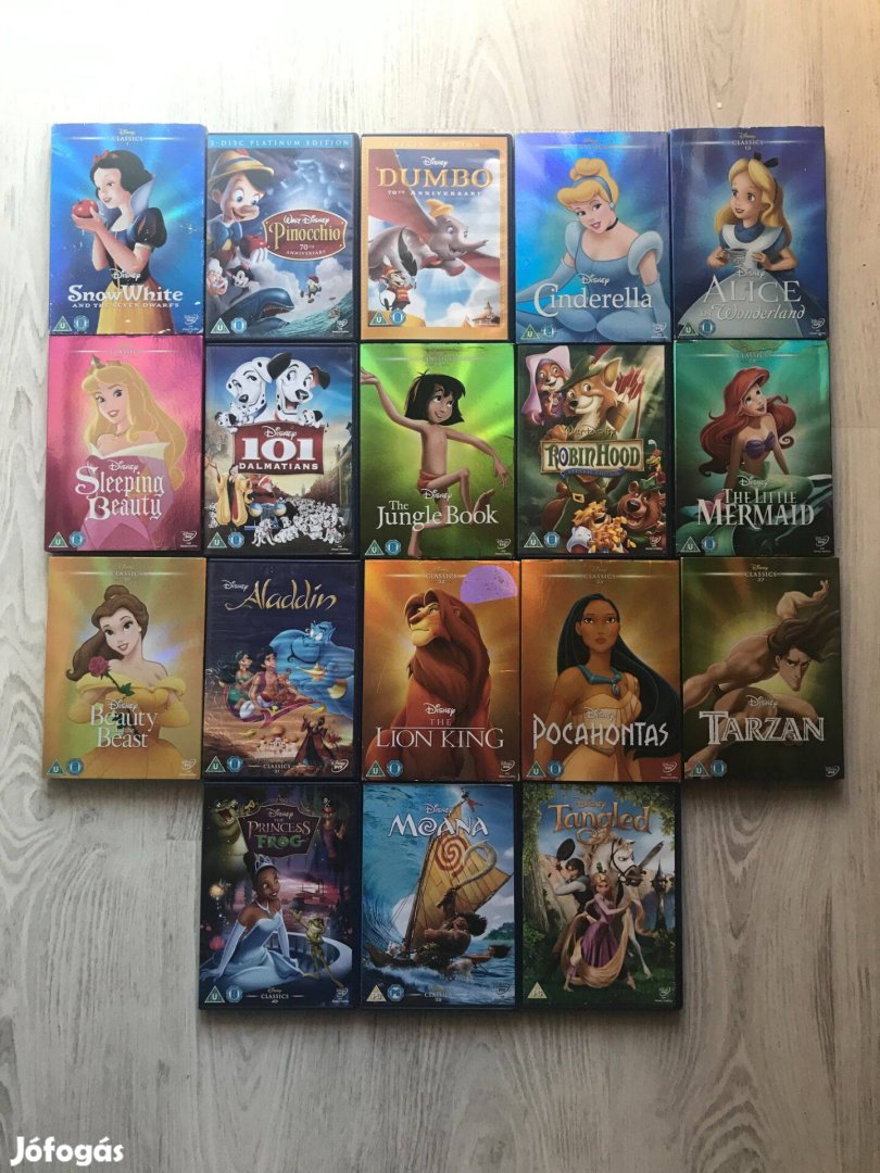 Disney Classics DVD csomag