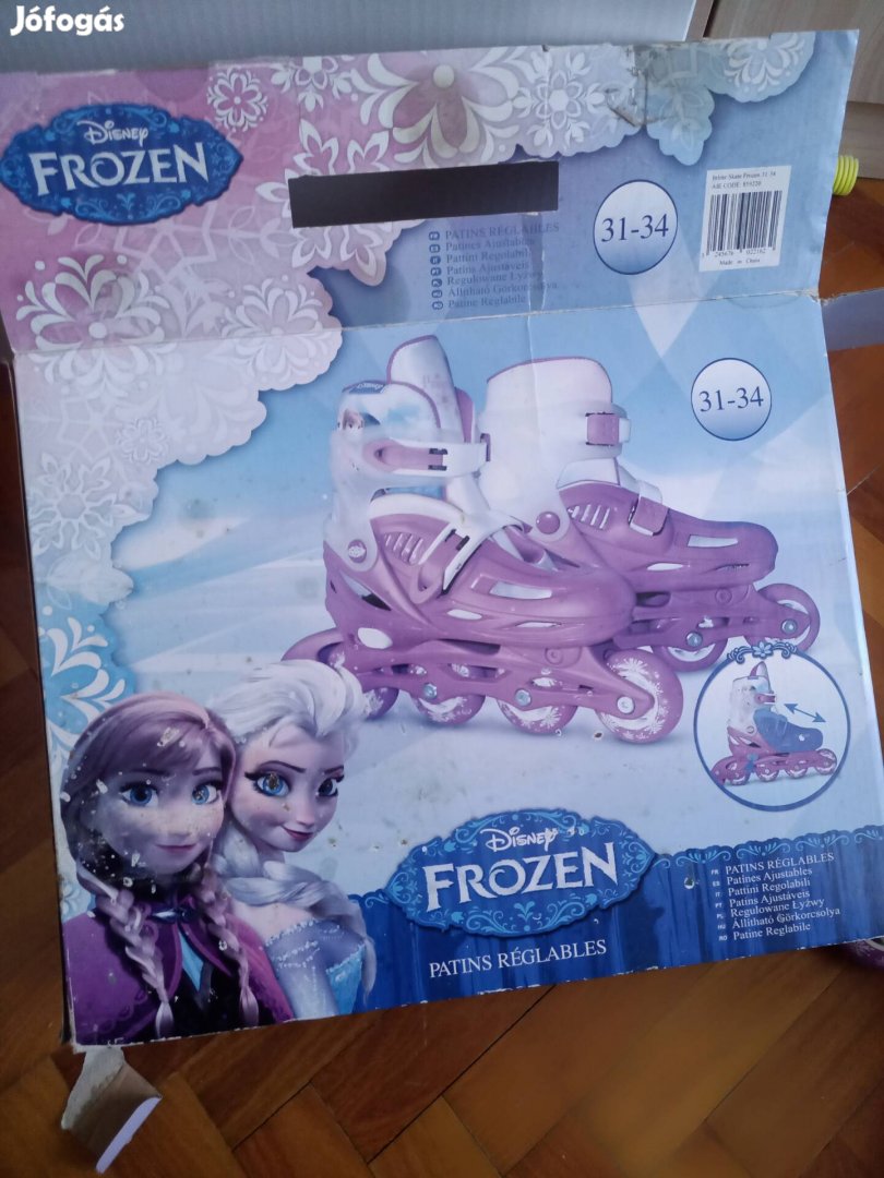 Disney Frozen Lányka görkorcsolya állítható 31-34 