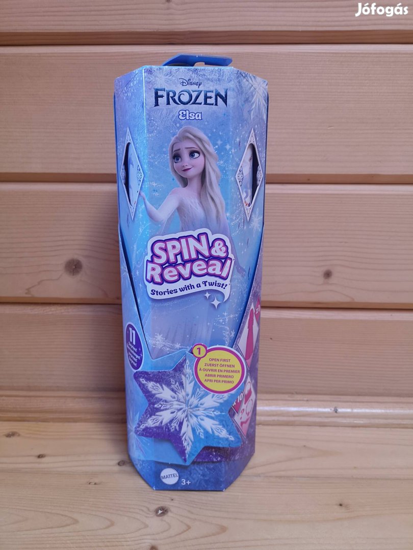 Disney Frozen Spin & Reveal Elsa baba (Új) 