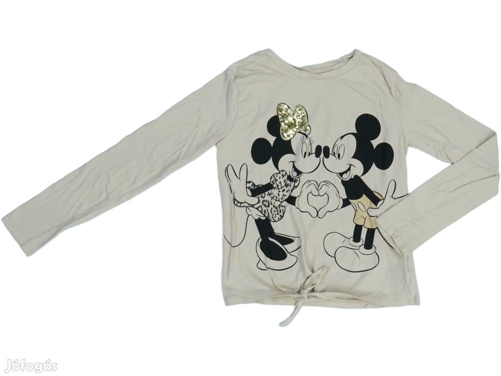 Disney Használt (keveset használt) Lány Hosszú ujjú felső (Méret: 146)