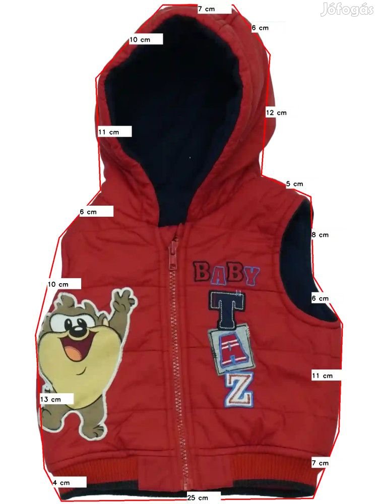 Disney Használt (újszerű) Fiú Mellény (Méret: 74)