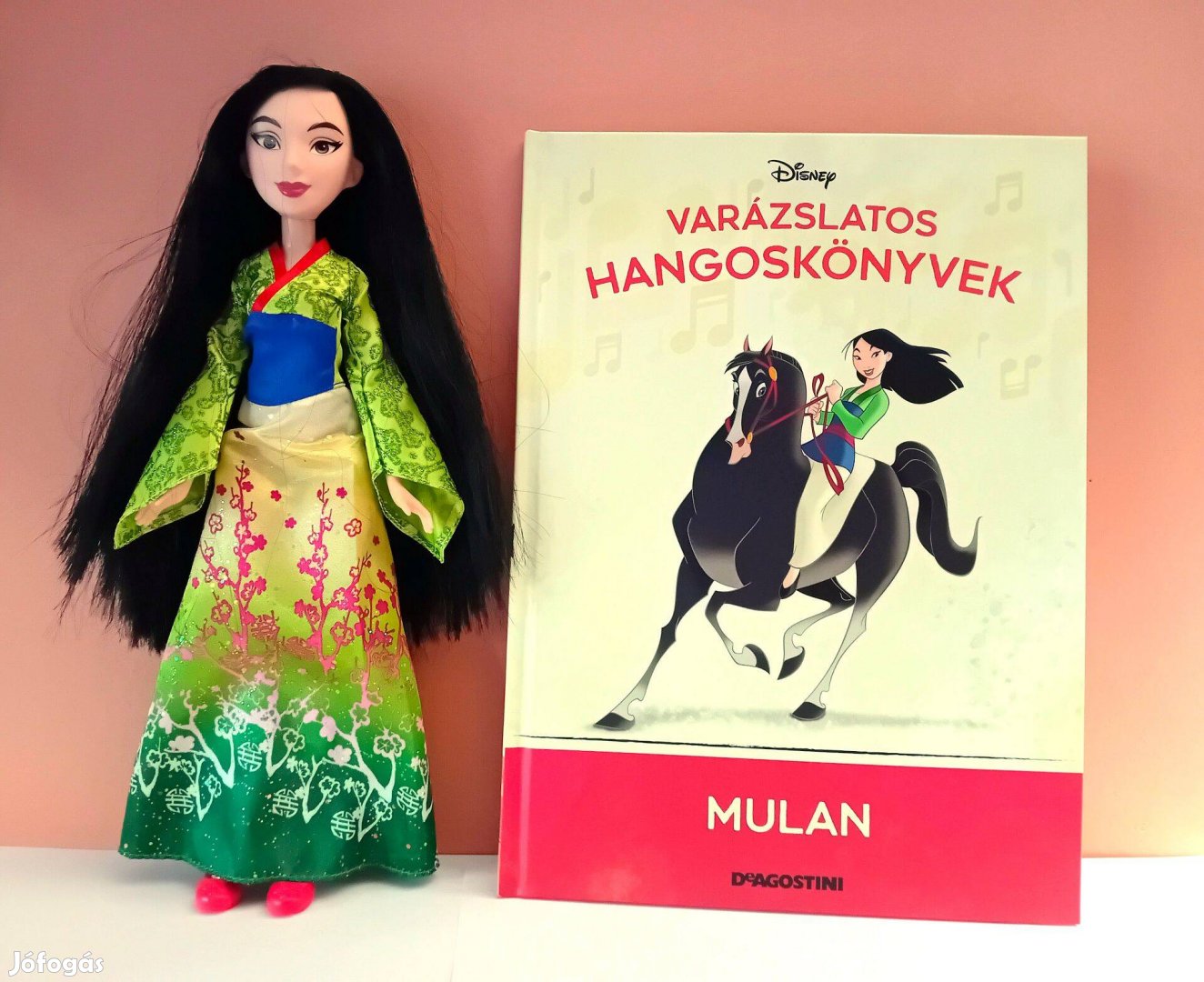 Disney Hercegnő Mulan + mesekönyv ( új )