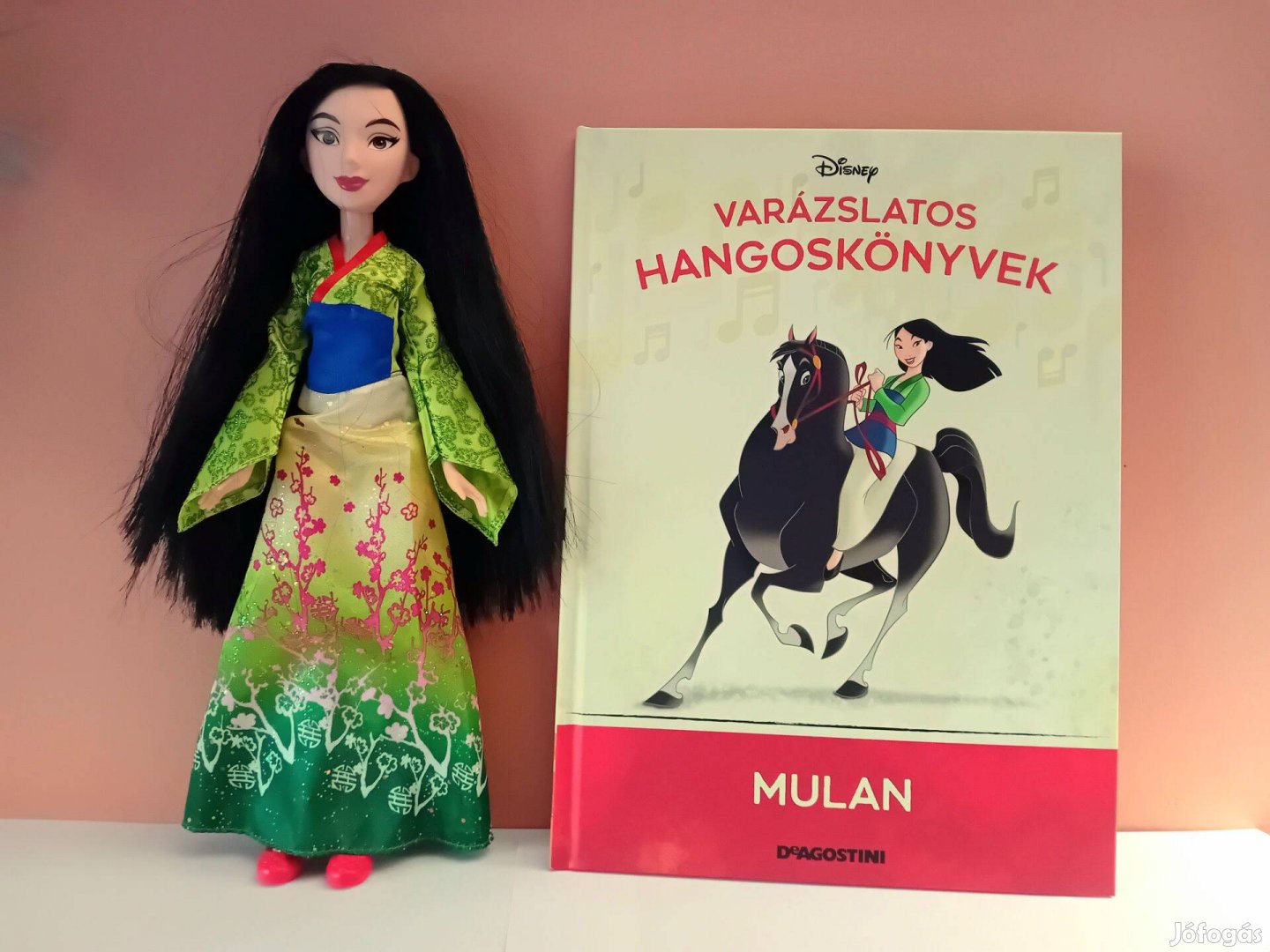 Disney Hercegnő Mulan + mesekönyv ( új )