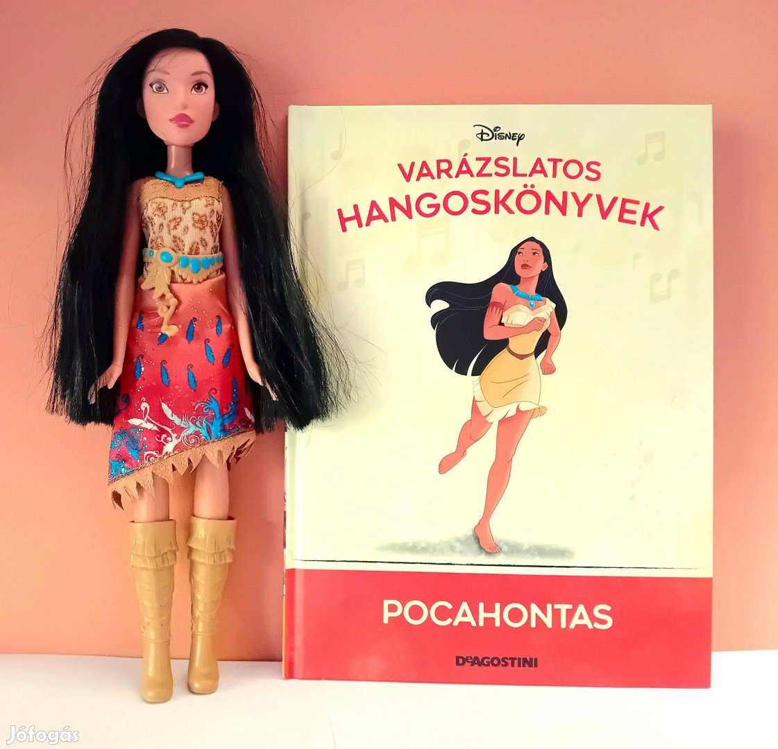 Disney Hercegnő Pocahontas + mesekönyv ( új )