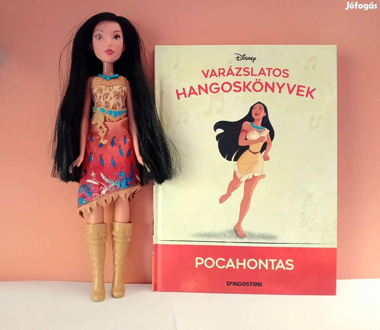 Disney Hercegnő Pocahontas + mesekönyv ( új )