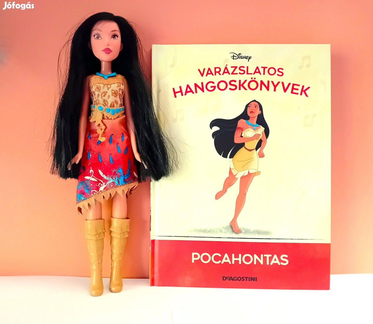 Disney Hercegnő Pocahontas + mesekönyv ( új )