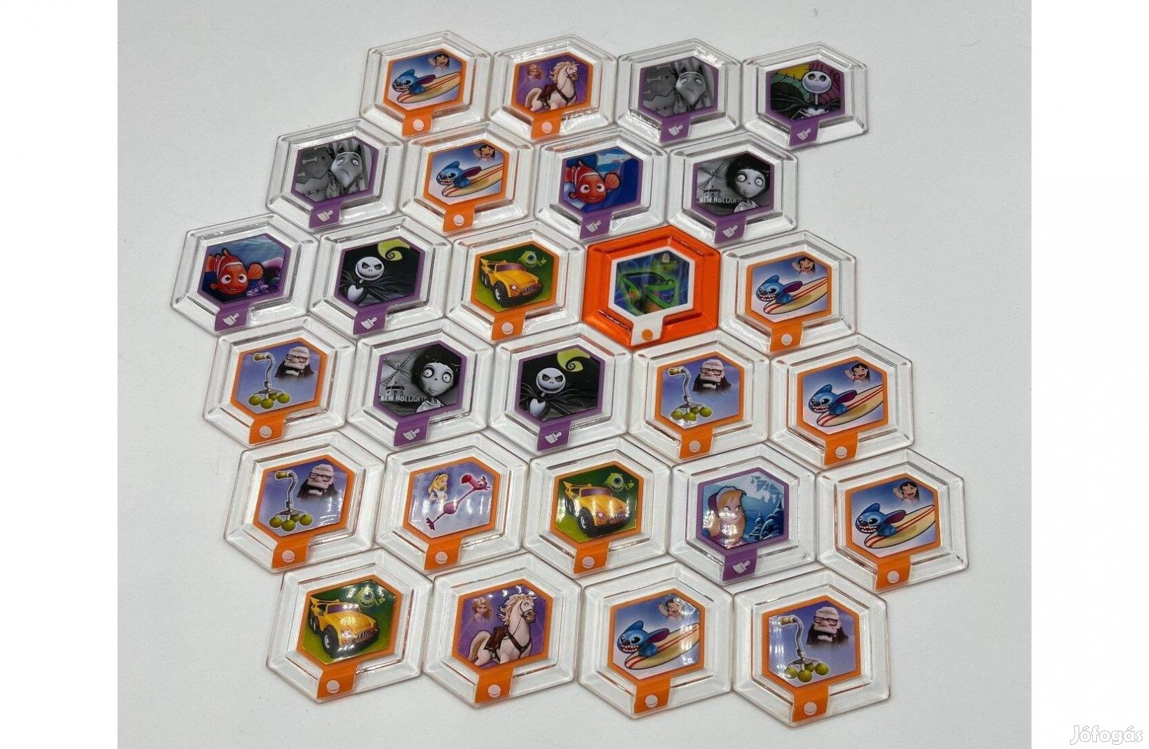 Disney Infinity Power Disc készlet 1.0, 34 db, használt, Akciós