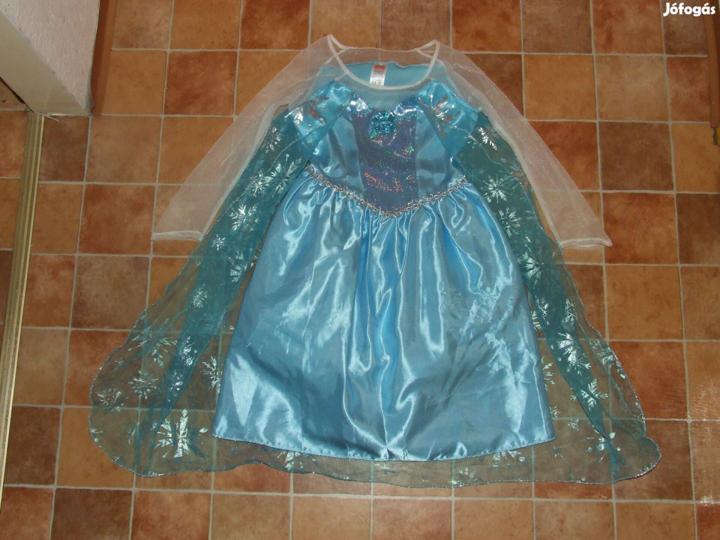 Disney Jégvarázs Elza ruha 6-7-8-éves lányra