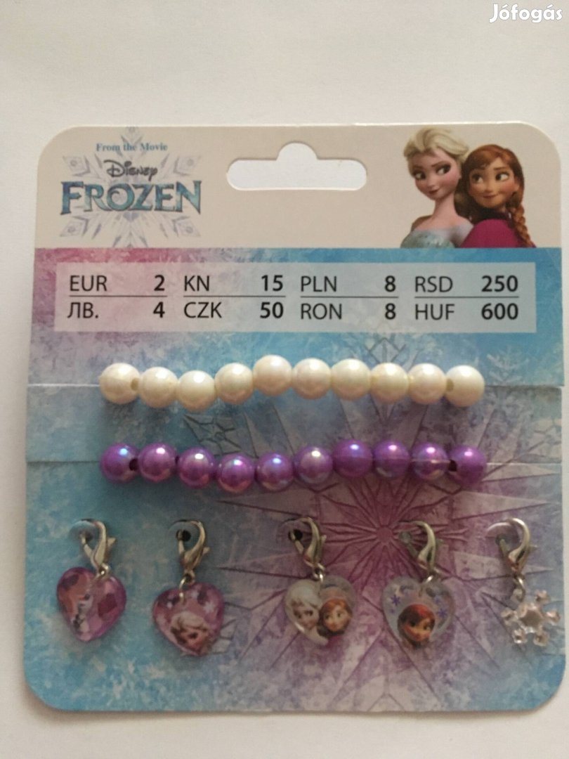 Disney Jégvarázs/Frozen karkötő szett eladó
