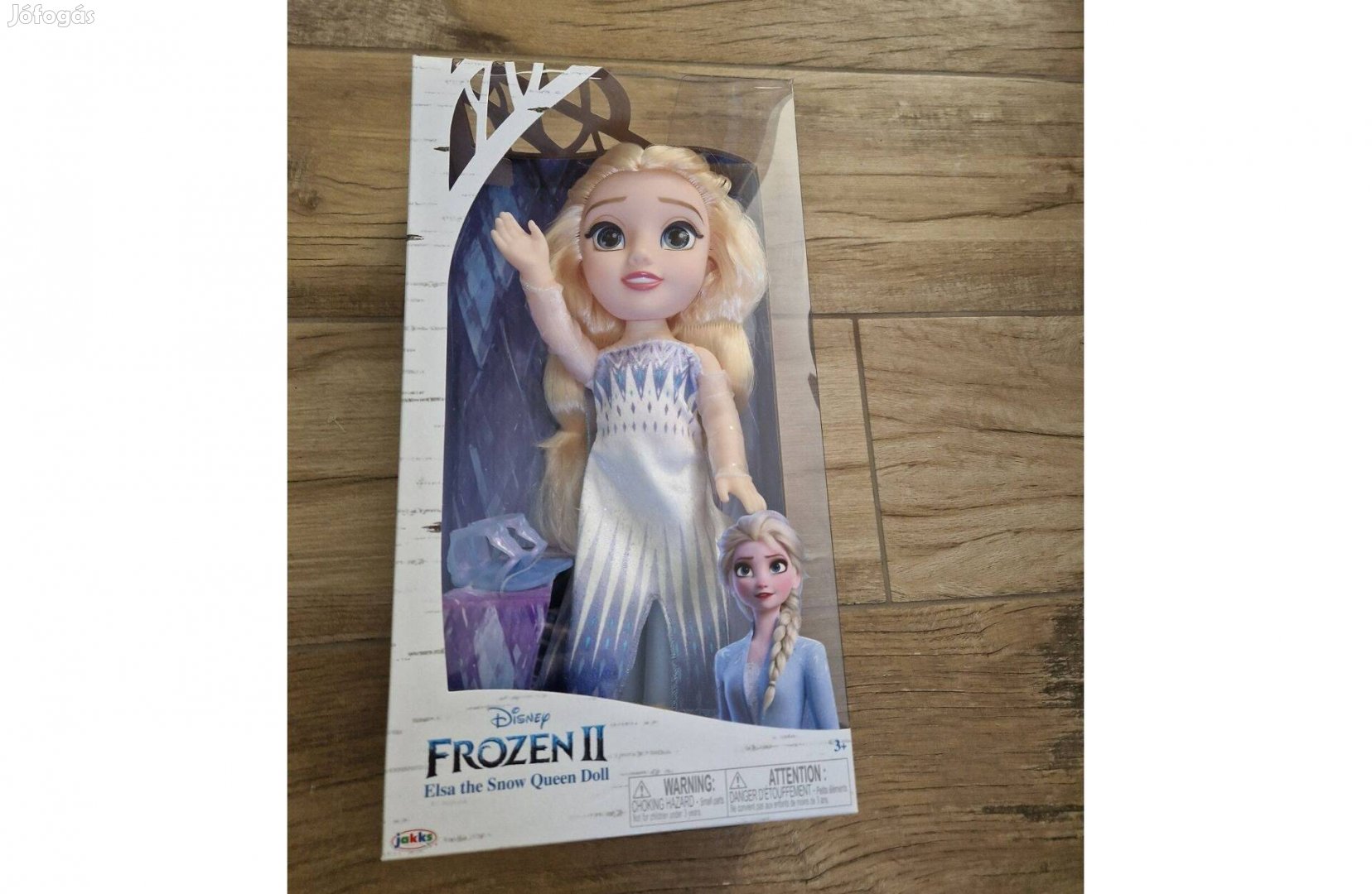 Disney Jégvarázs II Elsa Snow Queen Baba, 36 cm Új és bontatlan