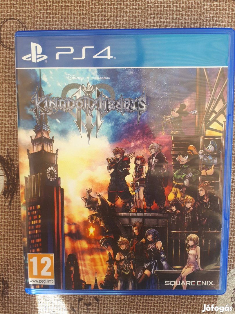 Disney Kingdomhearts III ps4-PS5 játék eladó-csere "