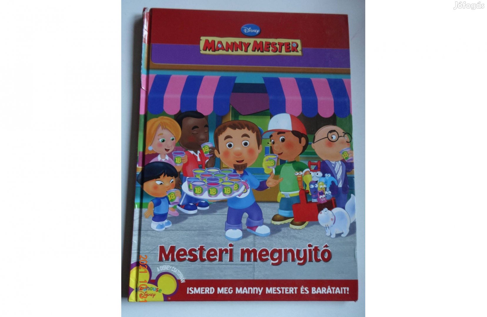 Disney Manny Mester Mesteri megnyitó - mesekönyv