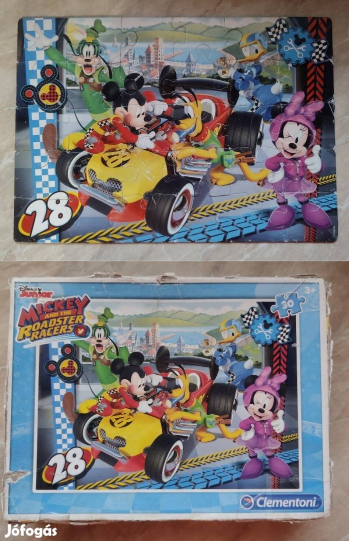 Disney Mickey Mouse kirakó, puzzle 