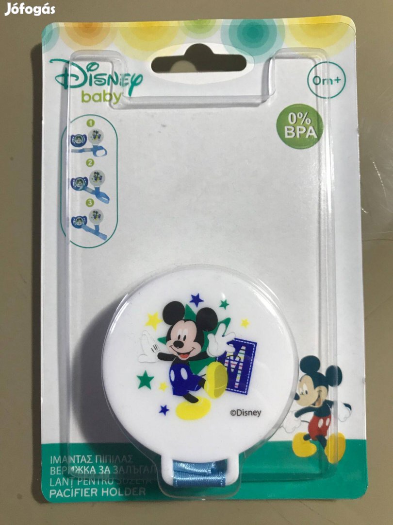 Disney Mickey cumitartó lánc új