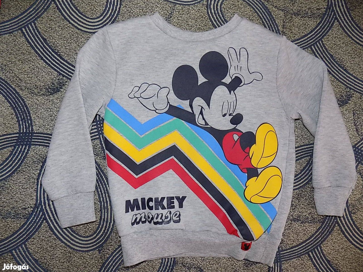 Disney Mickey egeres pulóver, 3-4 évesre