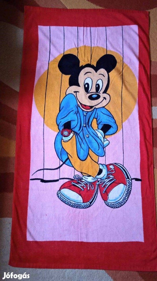 Disney Mickey fürdőlepedő, strandtörölköző
