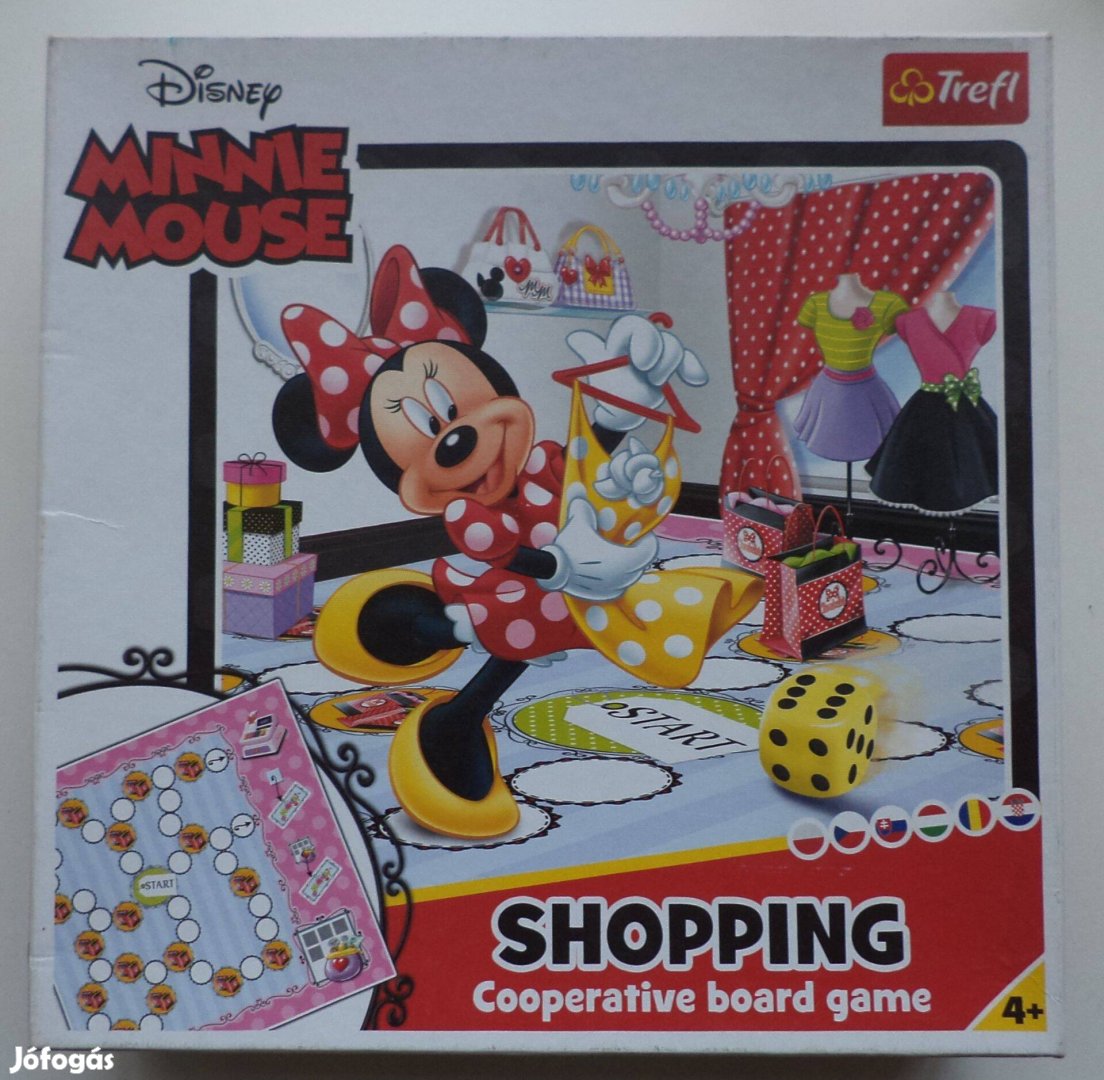 Disney Minnie Mouse Shopping /társasjáték,hiánytalan/